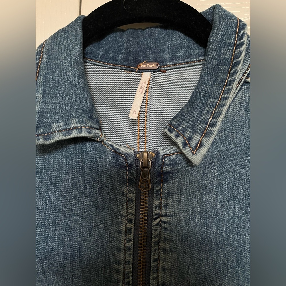 Free People Indigo Jumpsuit - Picture 5 of 8
